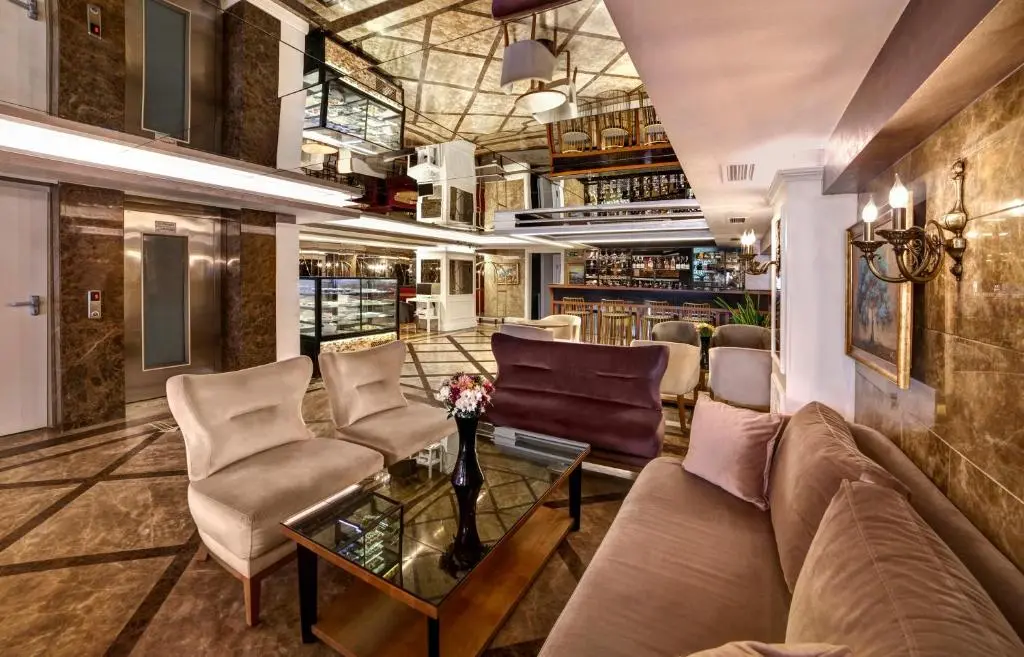 Hotel lobby
